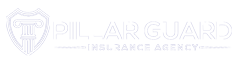 Pillar Guard Insurance Logo in White